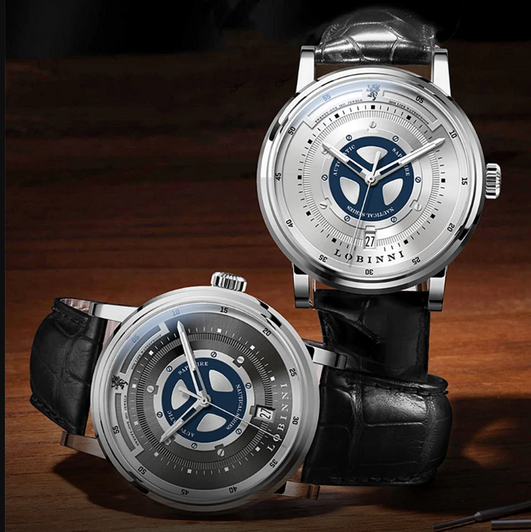 Vintage Fashion Week - Lobinni Men Automatic Watch Vintage 40MM