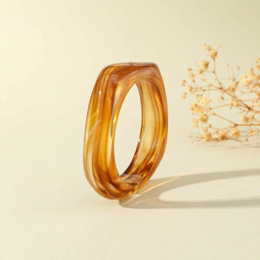Statement Bangles Translucent  - Vintage Fashion Gen Z 리뷰 및 가격
