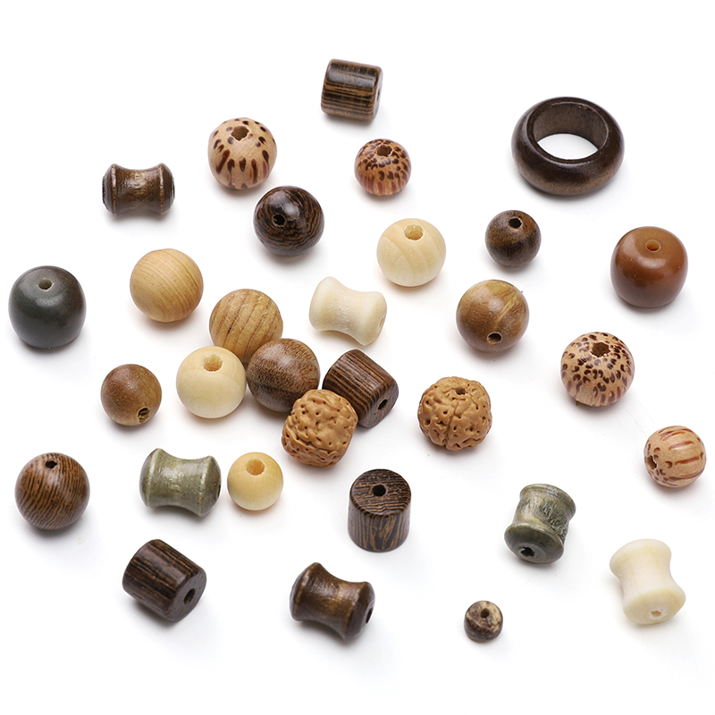 1-130pcs Vintage Natural Wood  - Vintage Fashion Stores 리뷰 및 가격