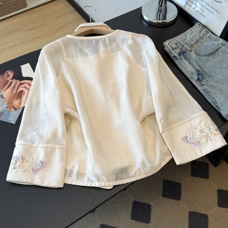 New Chinese Style Long Sleeve  - Vintage Fashion Wear 리뷰 및 가격