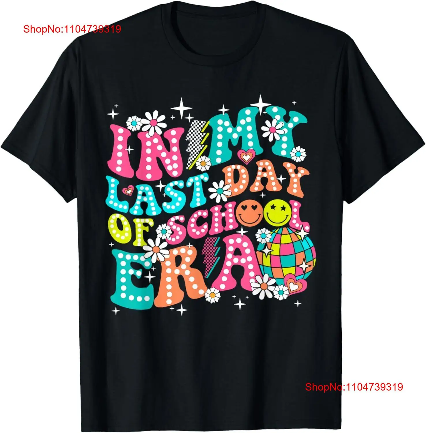 In My Last Day Of School Era T - Vintage Fashion Eras 리뷰 및 가격