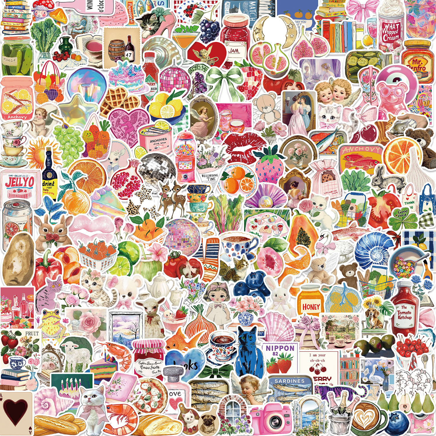 200Pcs Aesthetic Pinterest Sti - Vintage Fashion Pinterest 리뷰 및 가격