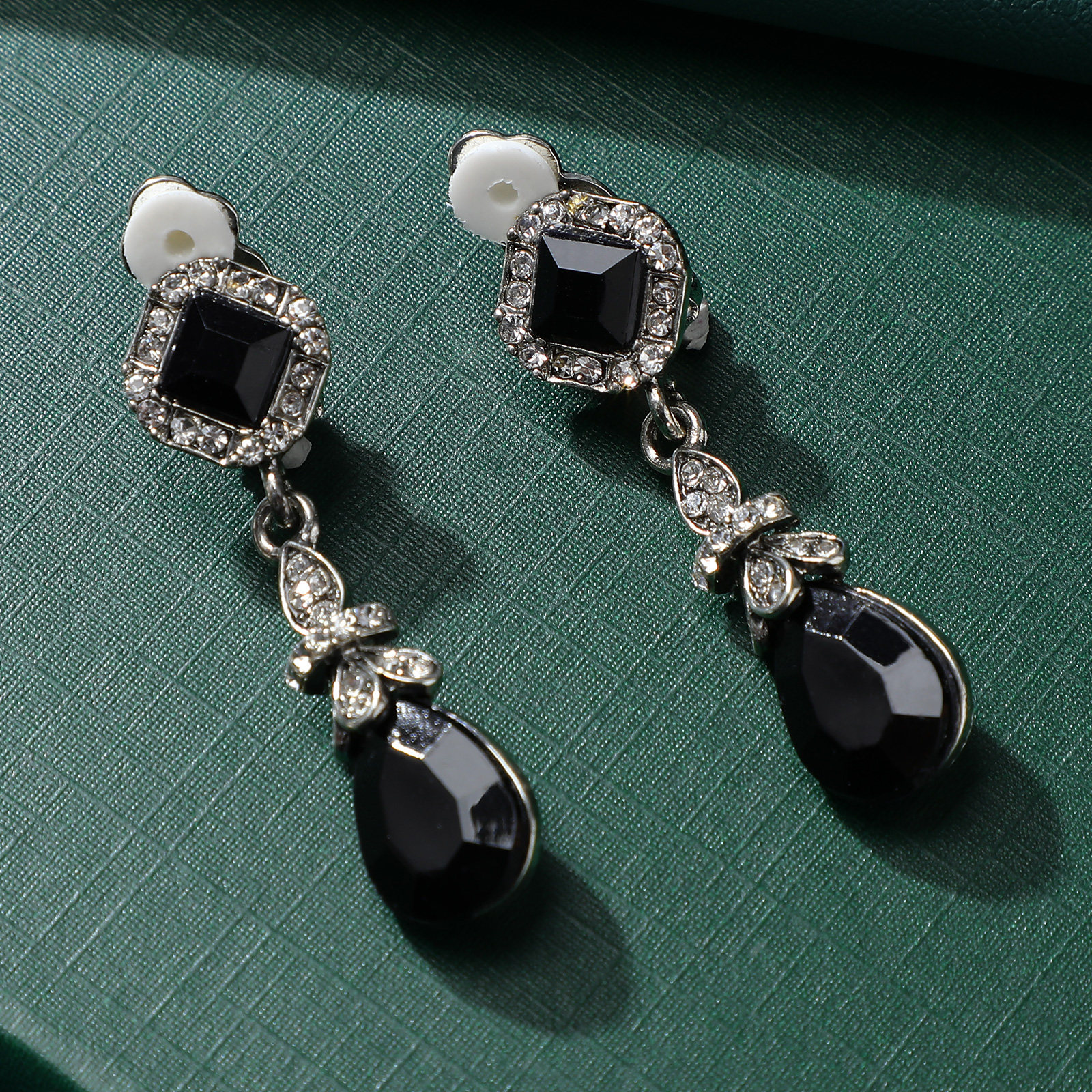 Pendant Black Ear Clips Vintag - Vintage Fashion Ideas 리뷰 및 가격