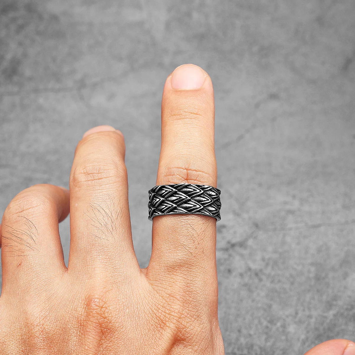 Unique Eagle Feather Men Rings - Vintage Fashion Newtown 리뷰 및 가격