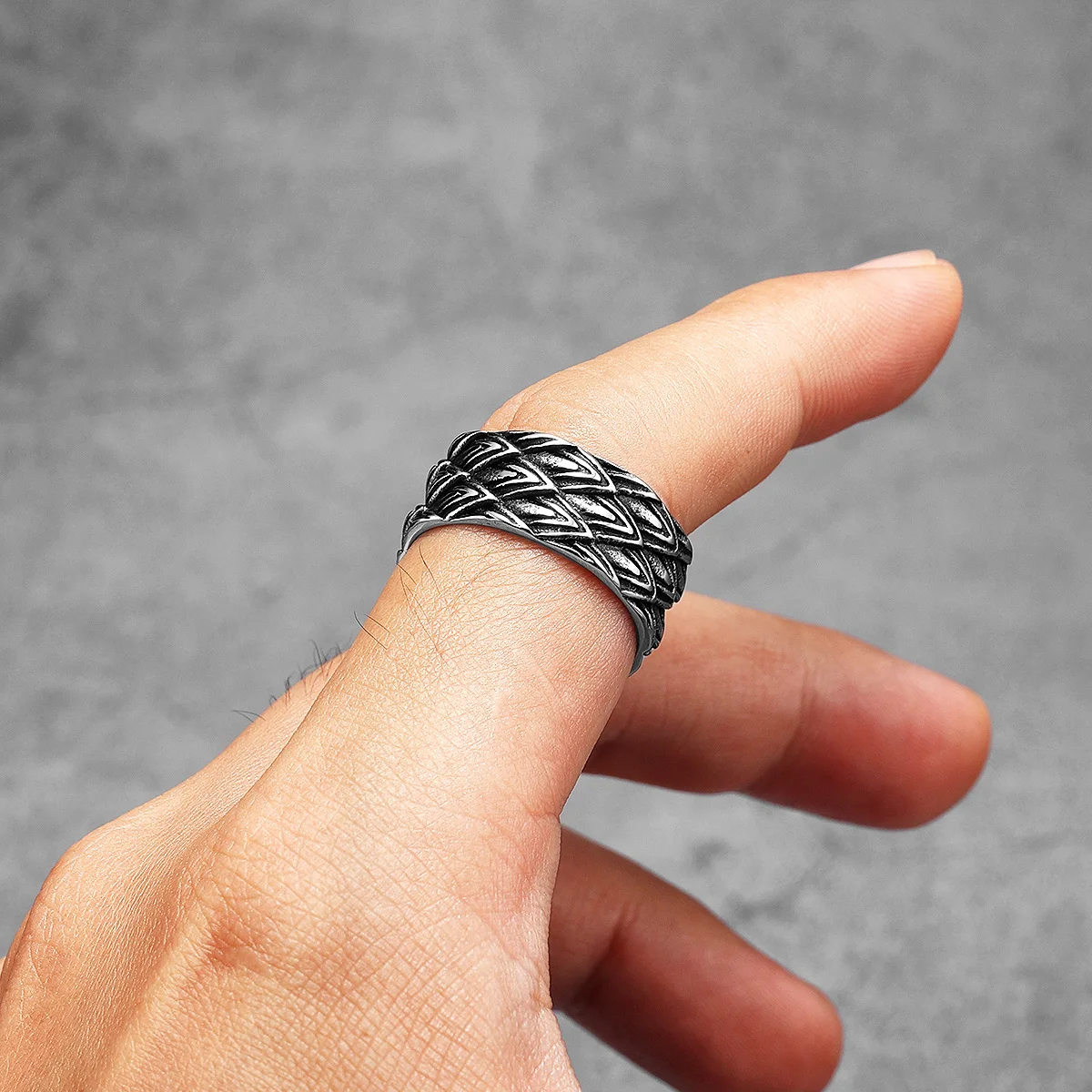 Unique Eagle Feather Men Rings - Vintage Fashion Newtown 리뷰 및 가격