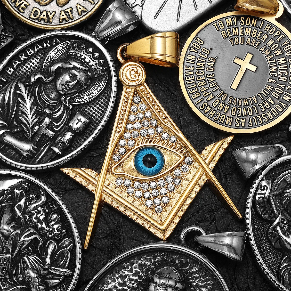 Salomon Star of David Masonic  - Vintage Fashion Newtown 리뷰 및 가격