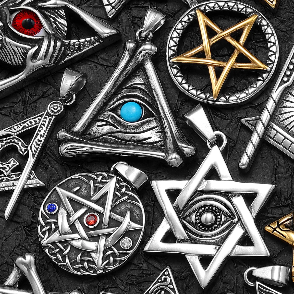 Salomon Star of David Masonic  - Vintage Fashion Newtown 리뷰 및 가격