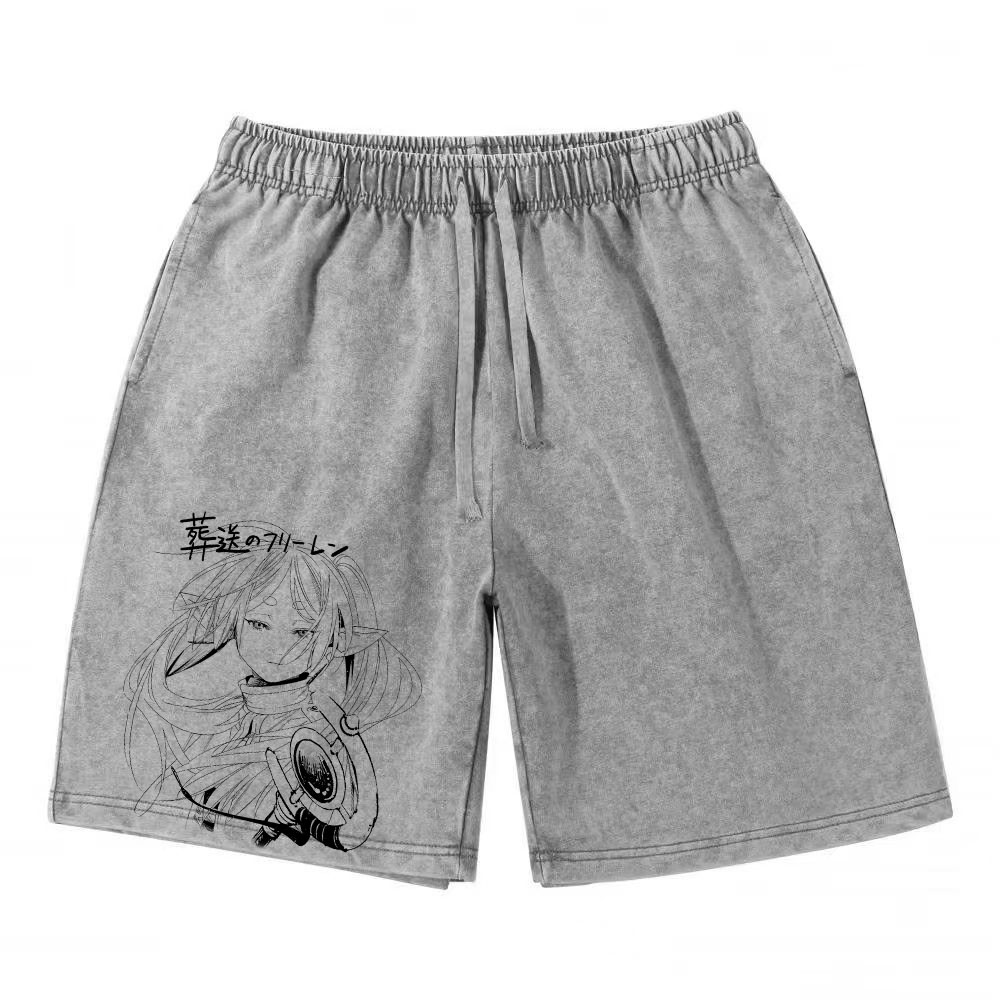 Anime Frieren Shorts Vintage W - Vintage Fashion Model 리뷰 및 가격