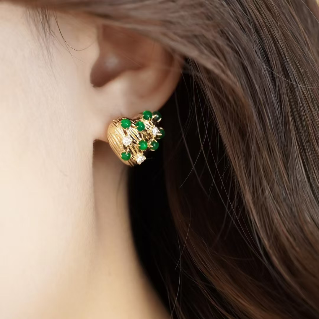 Retro14K Gold Filled Emerald D - Vintage Fashion Eras 리뷰 및 가격