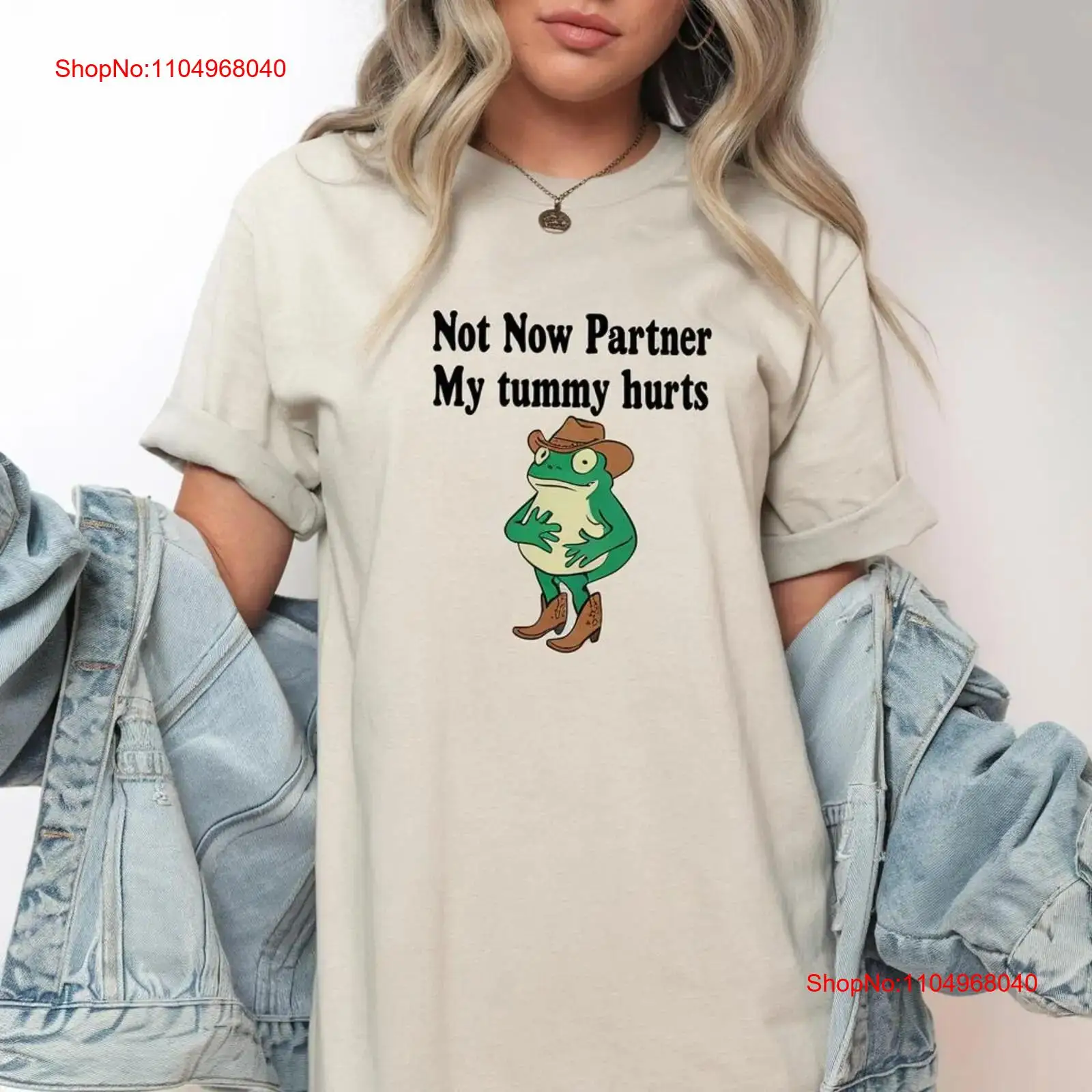 Not Now Partner My Tummy Hurts - Vintage Fashion Gen Z 리뷰 및 가격