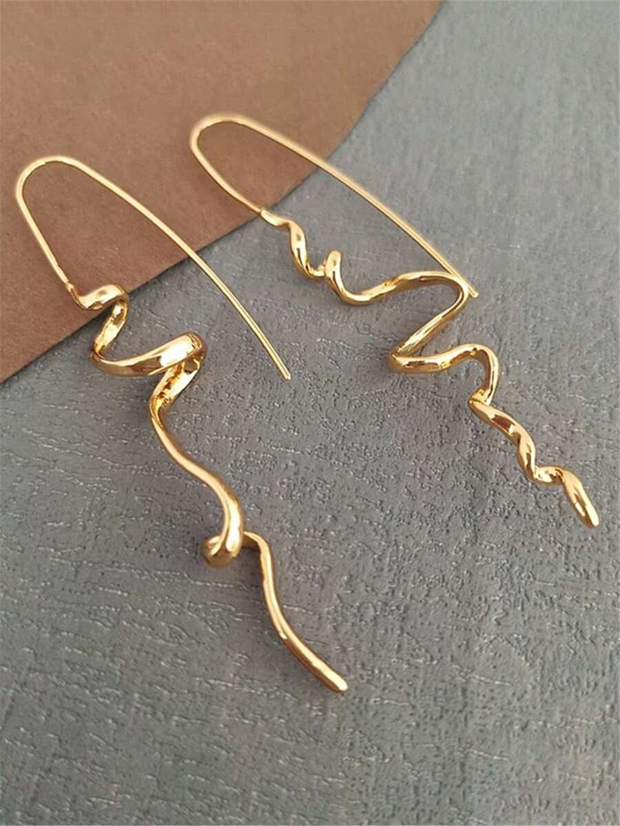 1 Pair Fashionable Women's Abs - Vintage Fashion Earrings 리뷰 및 가격
