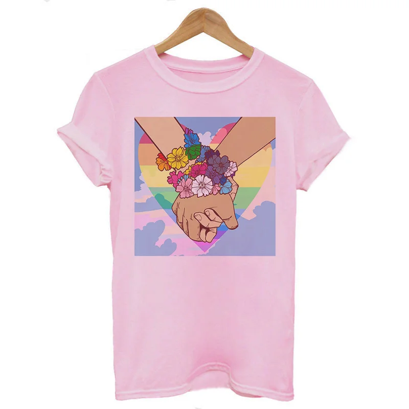 LGBT Aesthetic Women's T-shirt - Vintage Fashion Vogue 리뷰 및 가격