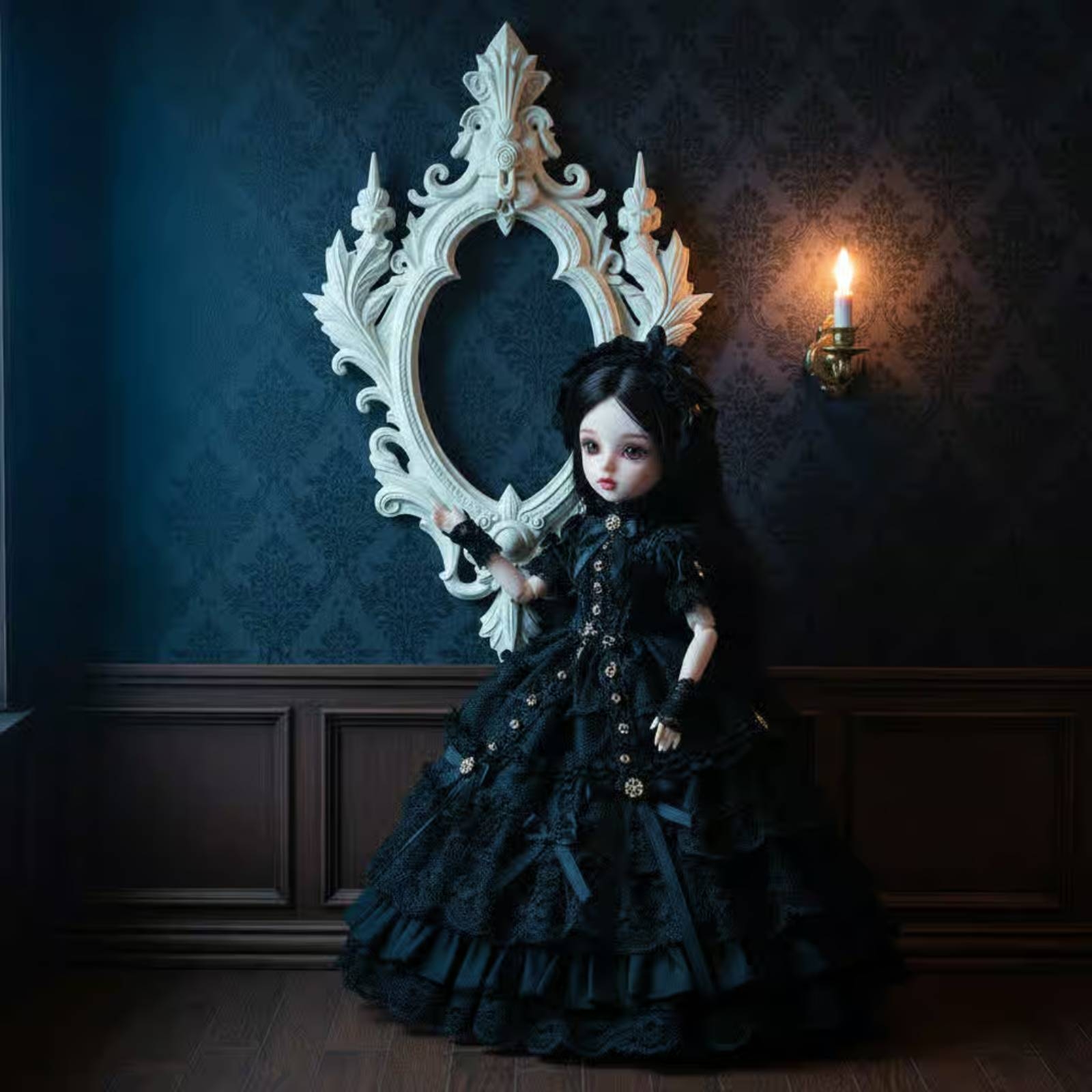 Medieval Picture Frame Scrollw - Vintage Fashion Model 리뷰 및 가격