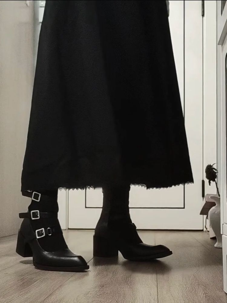 Japanese Gothic  Black Elegant - Vintage Fashion Stores 리뷰 및 가격
