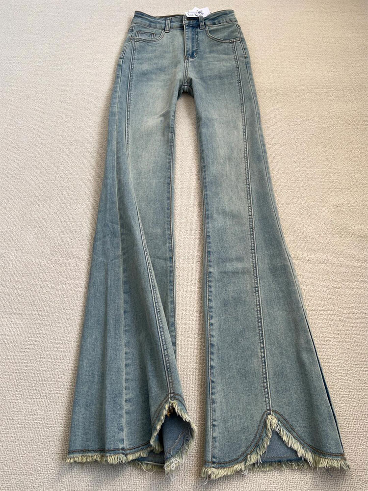 Autumn Vintage Y2k Flared Jean - Mom Jean High Rise 리뷰 및 가격