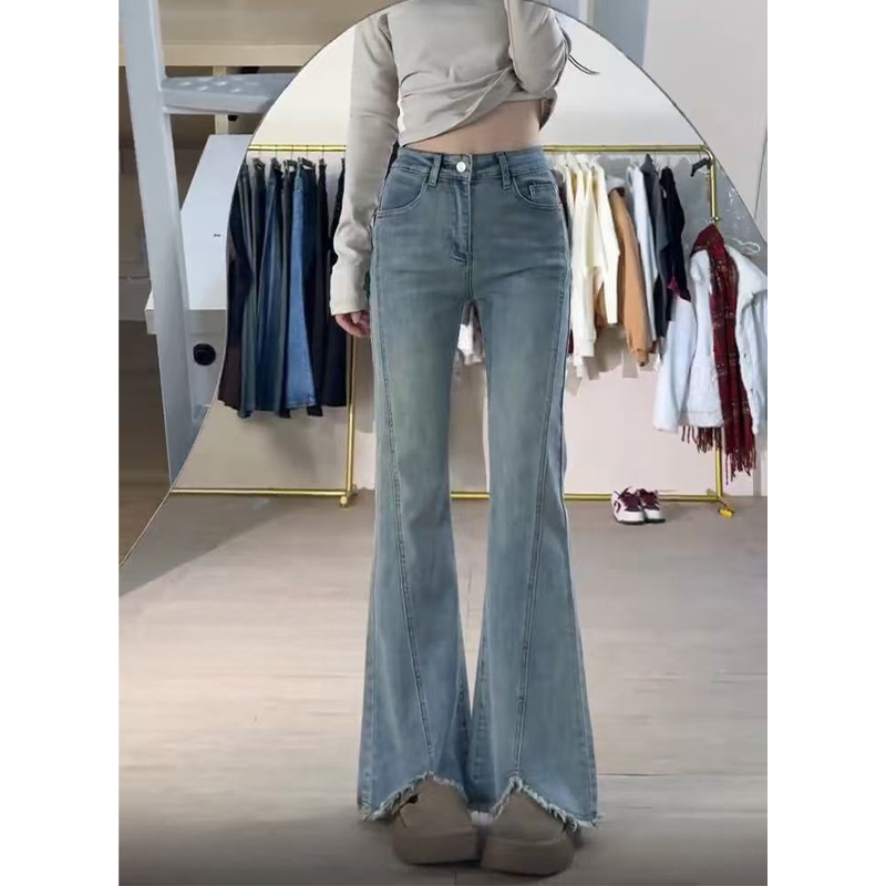 Autumn Vintage Y2k Flared Jean - Mom Jean High Rise 리뷰 및 가격