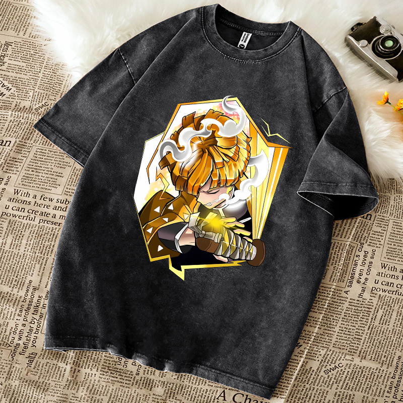 Adults Washed Vintage T-Shirts - Vintage Fashion Model 리뷰 및 가격