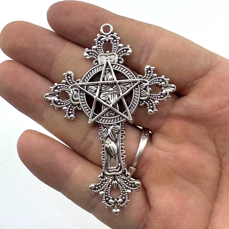 2pcs 30x15mm Gothic Big Cross  - Vintage Fashion Stores 리뷰 및 가격