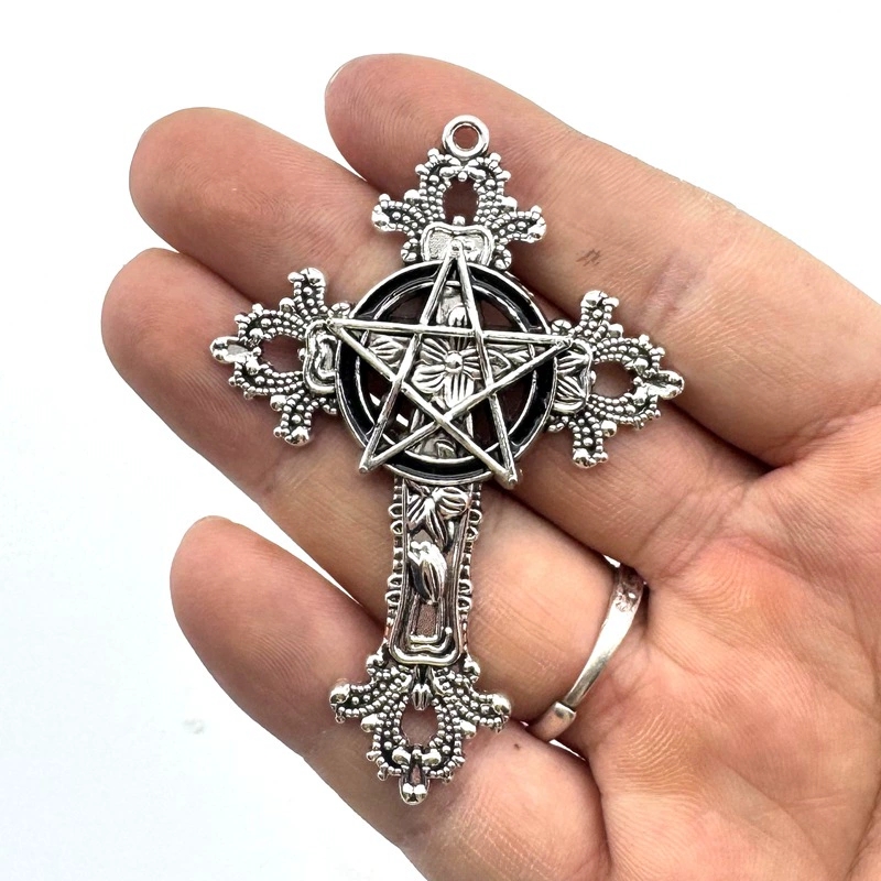 2pcs 30x15mm Gothic Big Cross  - Vintage Fashion Stores 리뷰 및 가격