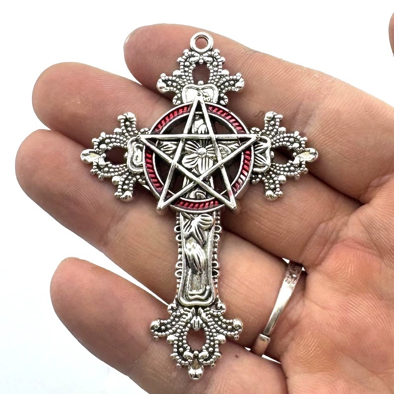 2pcs 30x15mm Gothic Big Cross  - Vintage Fashion Stores 리뷰 및 가격