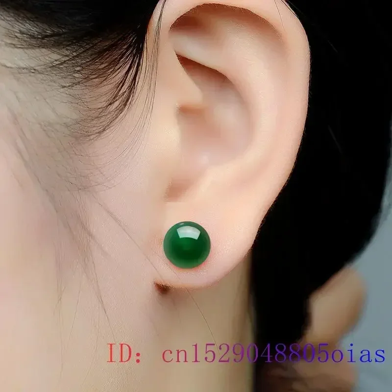 Jade Bead Earrings Energy Ston - Vintage Fashion Earrings 리뷰 및 가격
