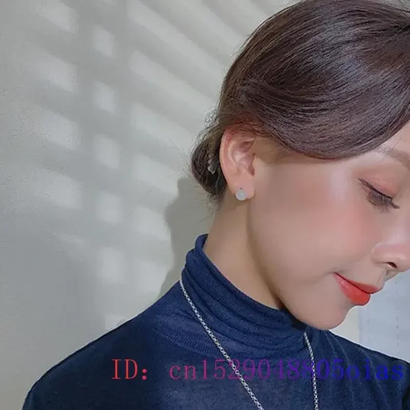 Jade Bead Earrings Energy Ston - Vintage Fashion Earrings 리뷰 및 가격