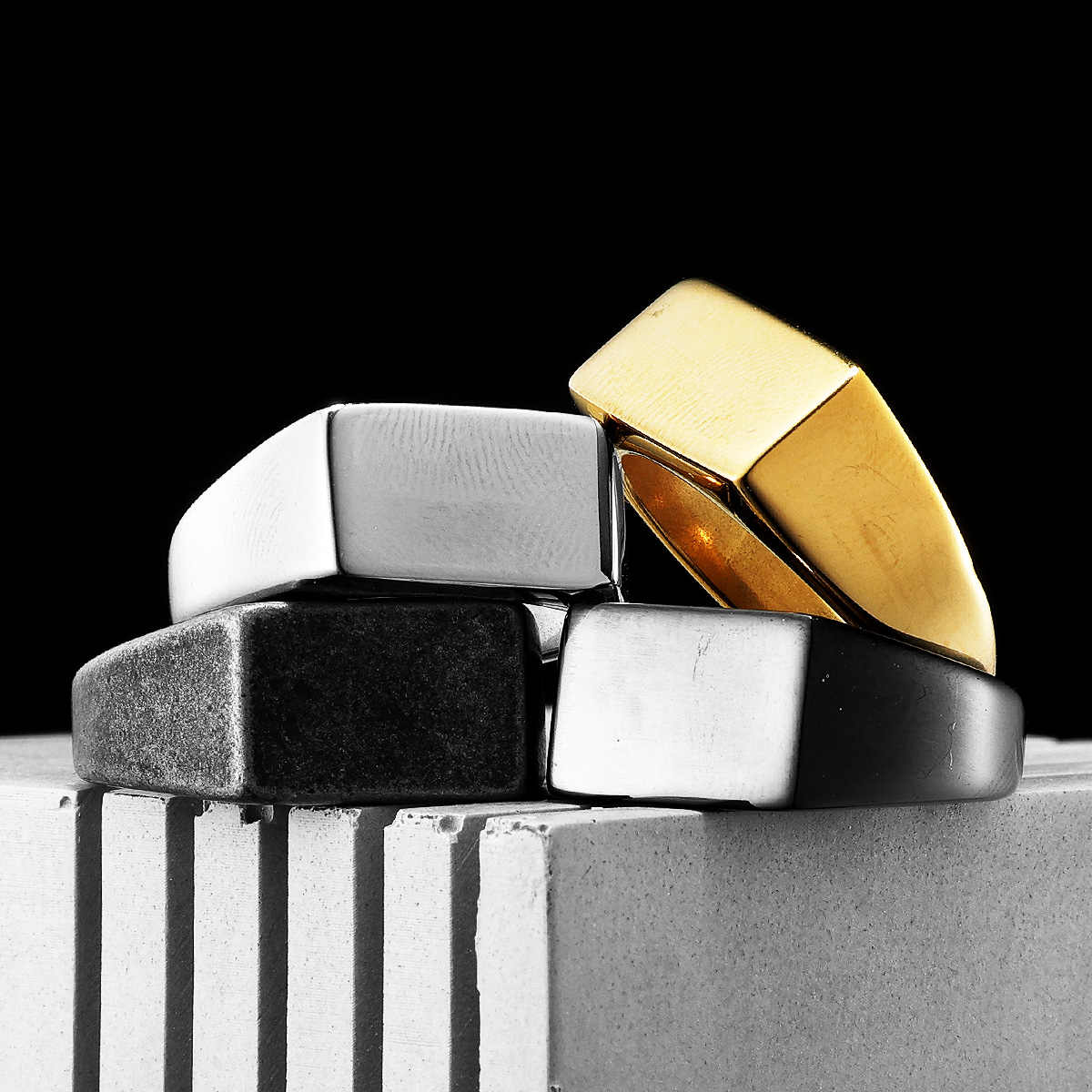 Minimalist Rectangle Engrave M - Vintage Fashion Newtown 리뷰 및 가격
