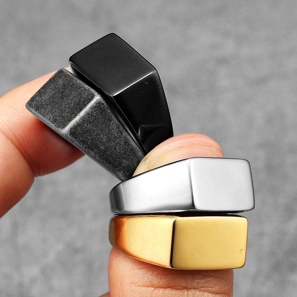 Minimalist Rectangle Engrave M - Vintage Fashion Newtown 리뷰 및 가격