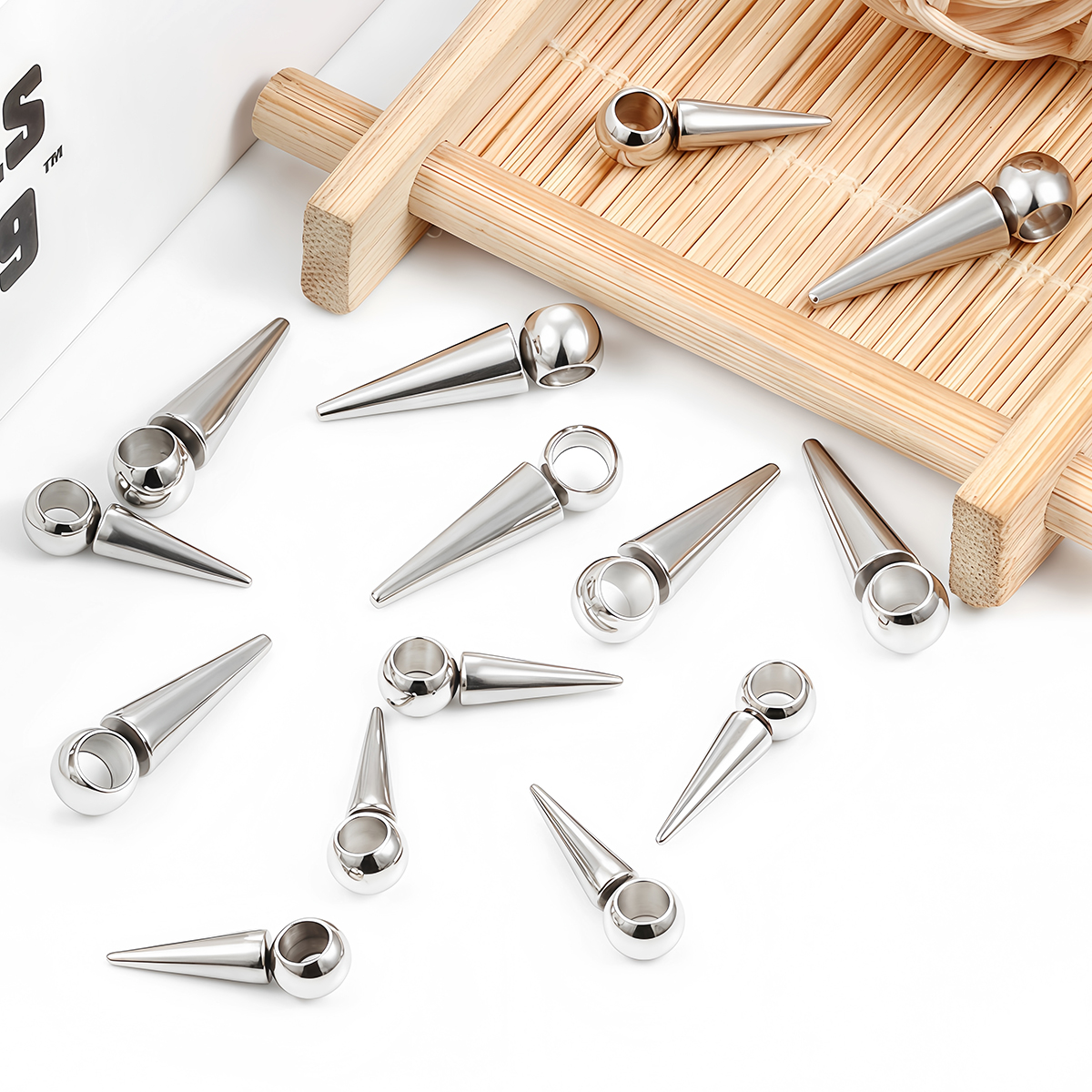 10pcs Retro Cone Charms Pendan - Vintage Fashion Earrings 리뷰 및 가격