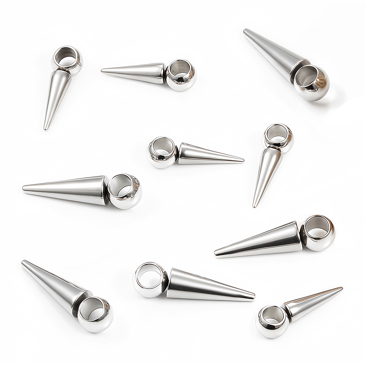 10pcs Retro Cone Charms Pendan - Vintage Fashion Earrings 리뷰 및 가격
