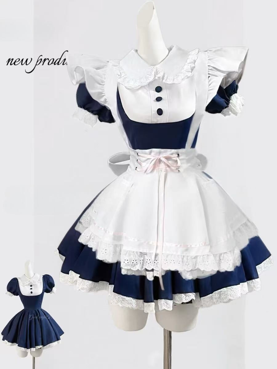 Gothic Black Lolita 3 Piece Dr - Vintage Fashion Pieces 리뷰 및 가격