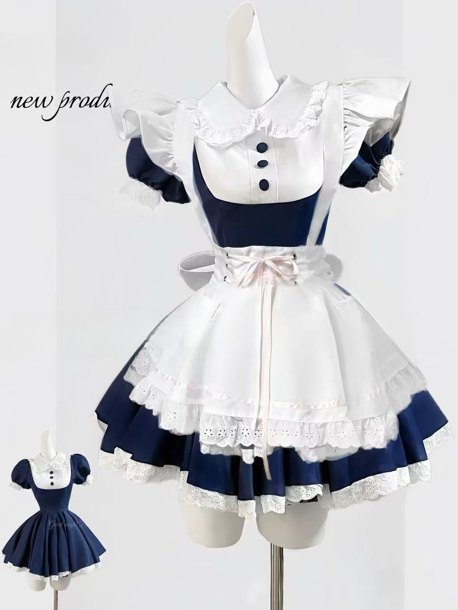 Gothic Black Lolita 3 Piece Dr - Vintage Fashion Pieces 리뷰 및 가격