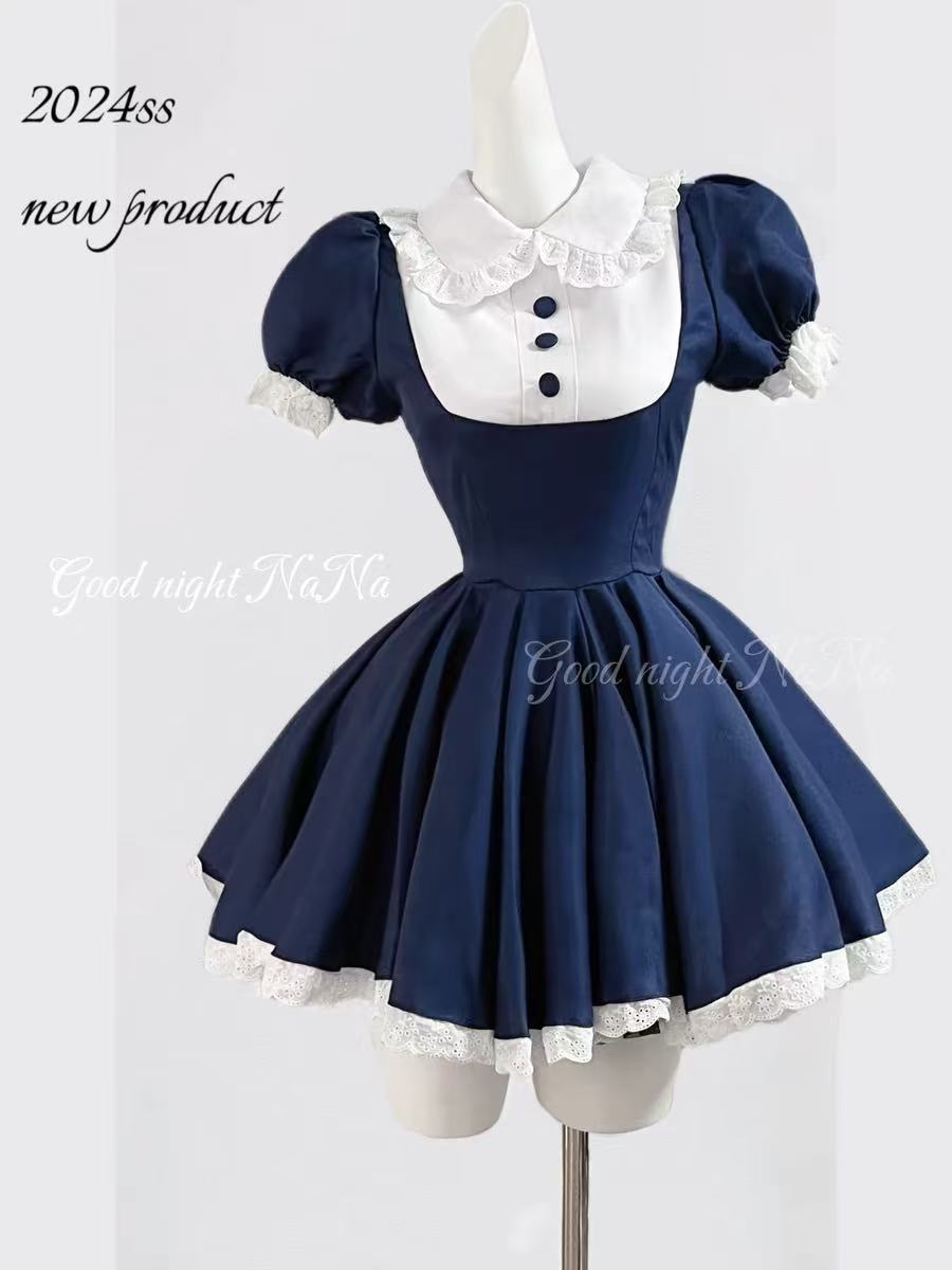 Gothic Black Lolita 3 Piece Dr - Vintage Fashion Pieces 리뷰 및 가격