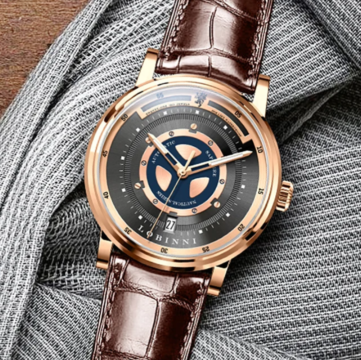 Lobinni Men Automatic Watch Vi - Vintage Fashion Week 리뷰 및 가격