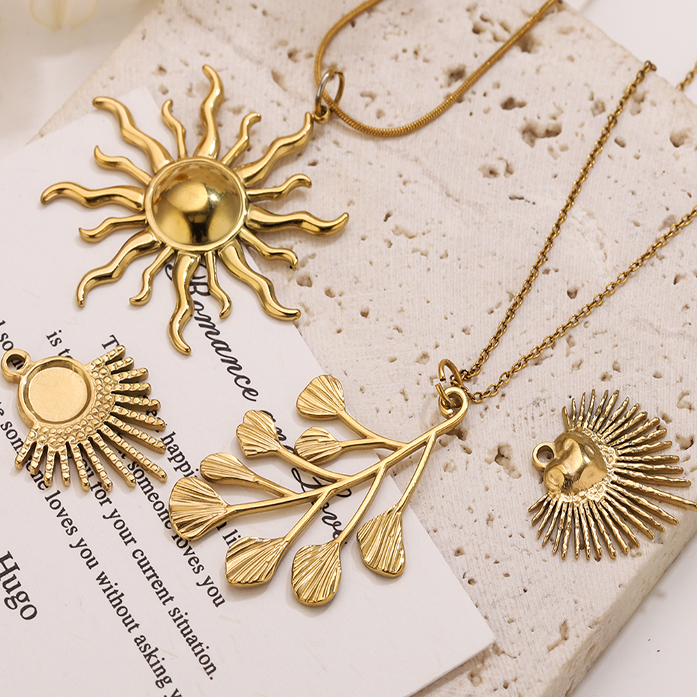 5pcs Stainless Steel Flower Ch - Vintage Fashion Earrings 리뷰 및 가격
