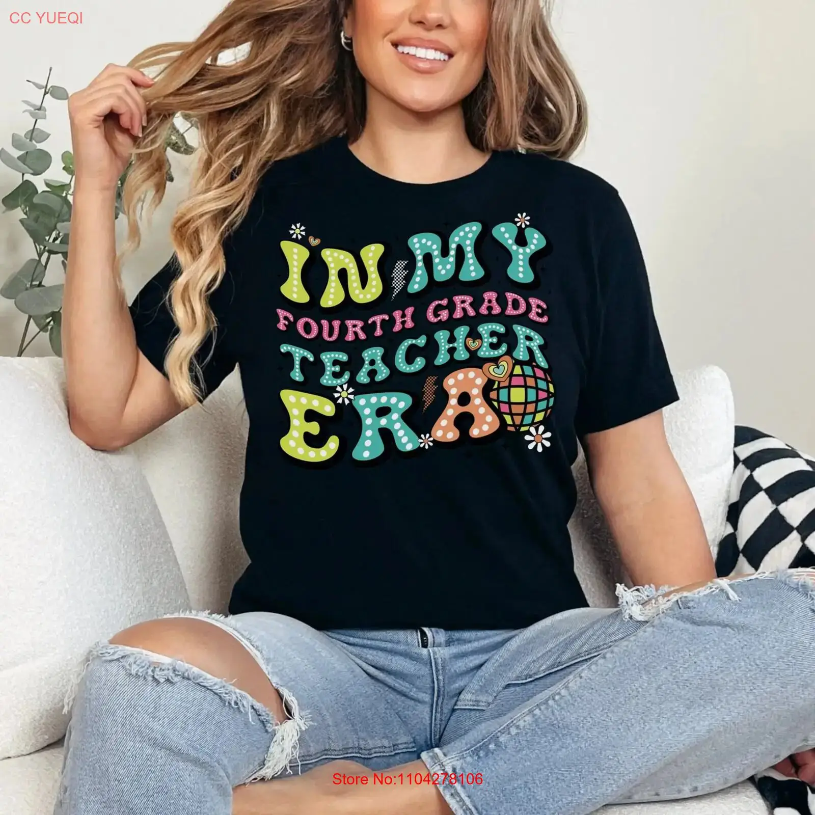 Fourth Grade Teacher T Shirt I - Vintage Fashion Eras 리뷰 및 가격