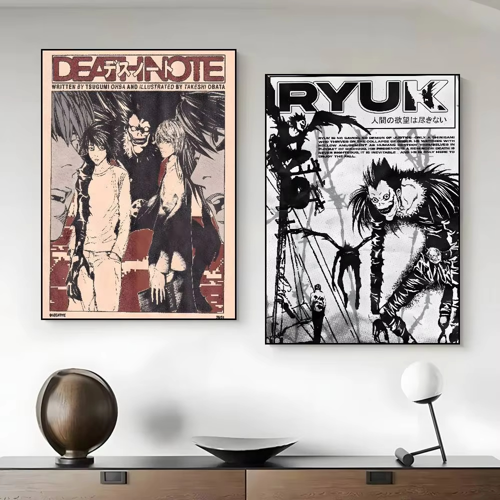 Anime Classic Vintage Death No - Vintage Fashion Prints For Wall 리뷰 및 가격