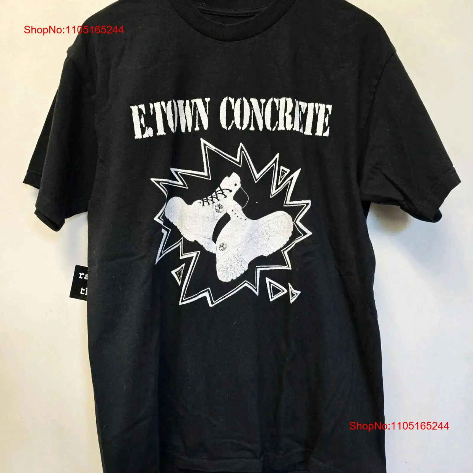 E Town Concrete Band T Shirt L - Vintage Fashion Newtown 리뷰 및 가격