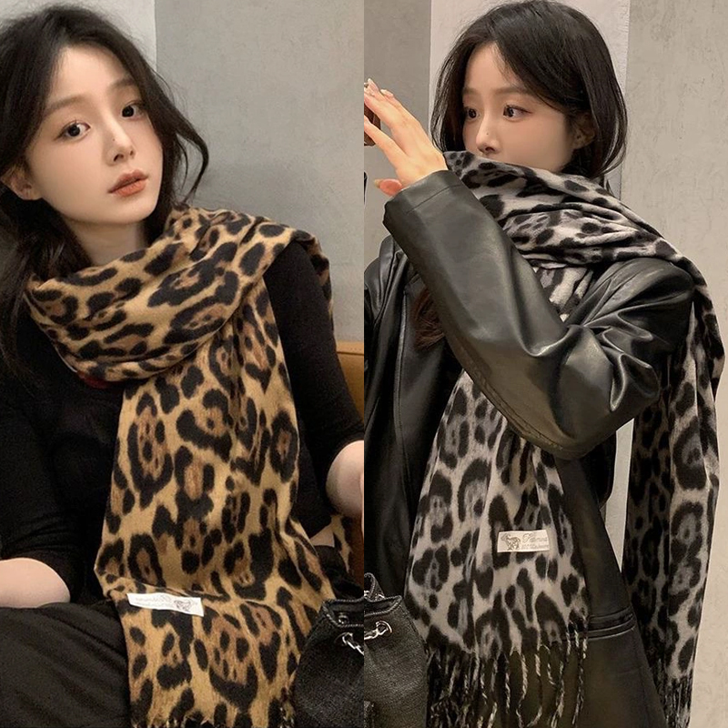 2025 New Retro Silk Leopard Pa - Vintage Fashion Wear 리뷰 및 가격
