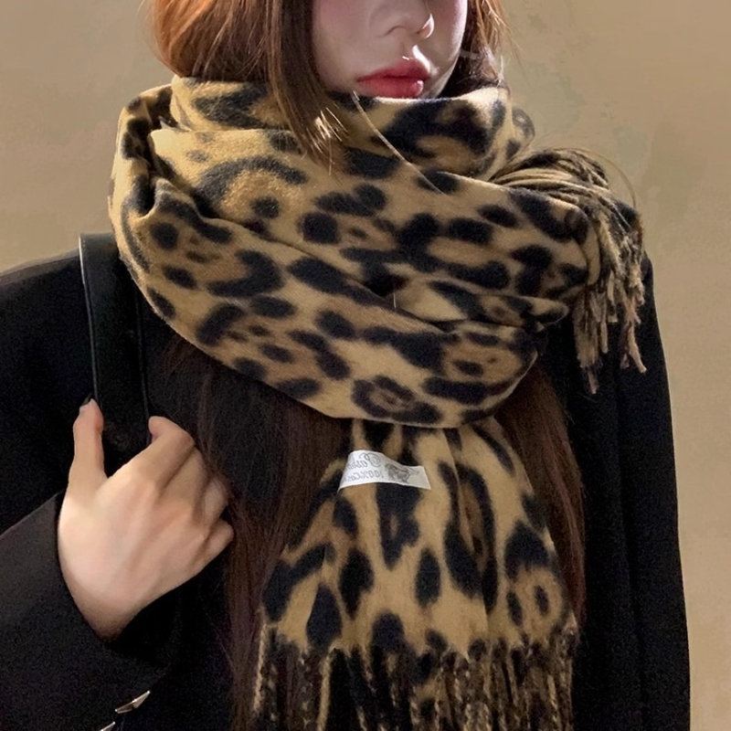 2025 New Retro Silk Leopard Pa - Vintage Fashion Wear 리뷰 및 가격