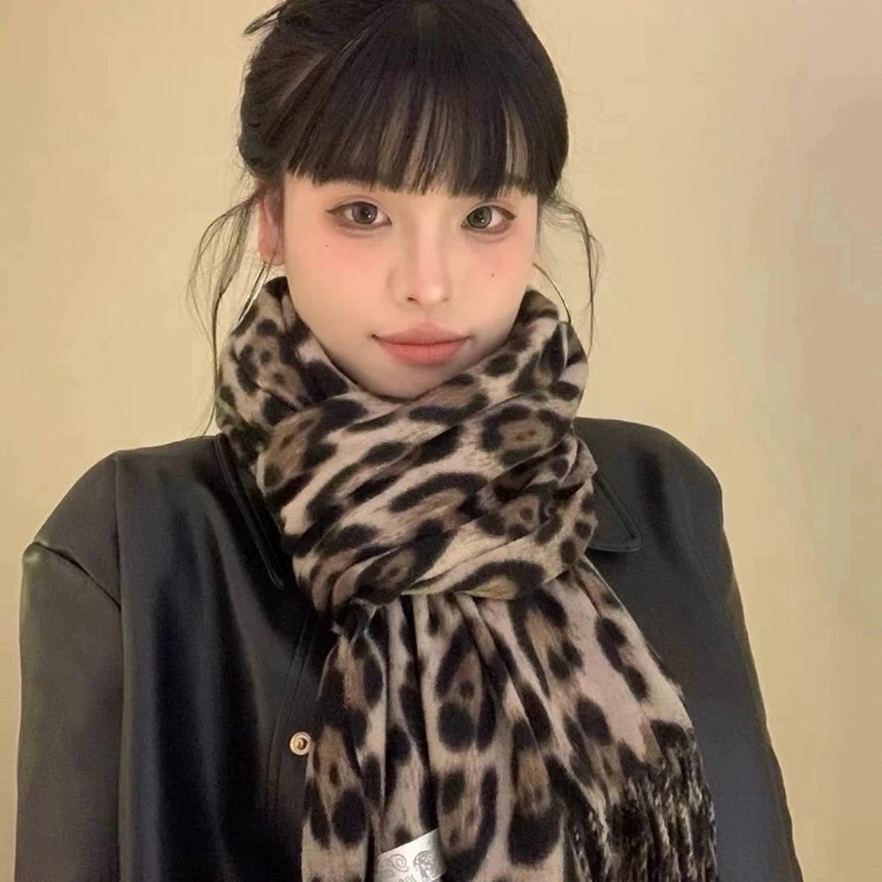 2025 New Retro Silk Leopard Pa - Vintage Fashion Wear 리뷰 및 가격