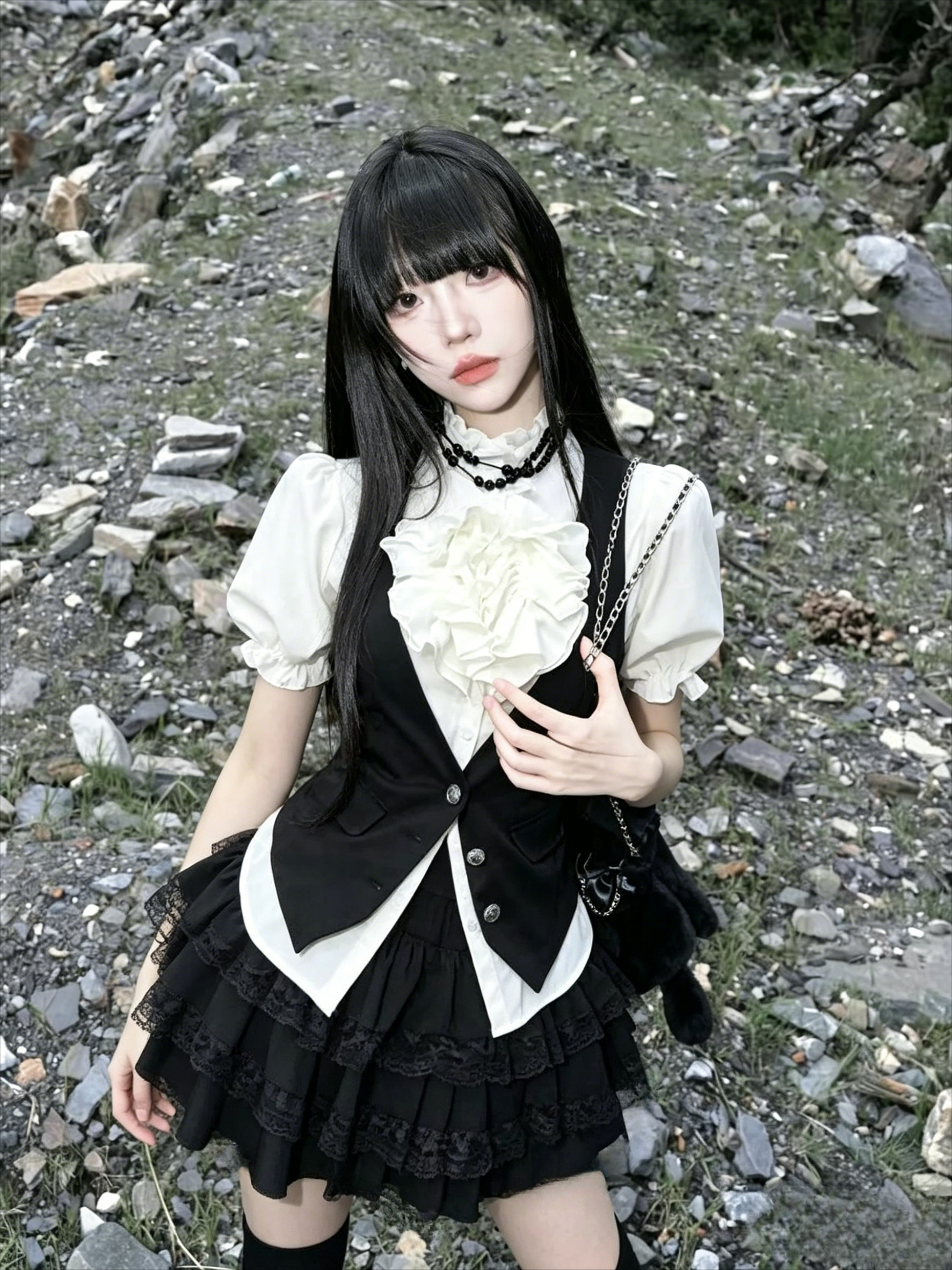 Y2k Sweet Japanese Outfits Wom - Vintage Fashion Pieces 리뷰 및 가격