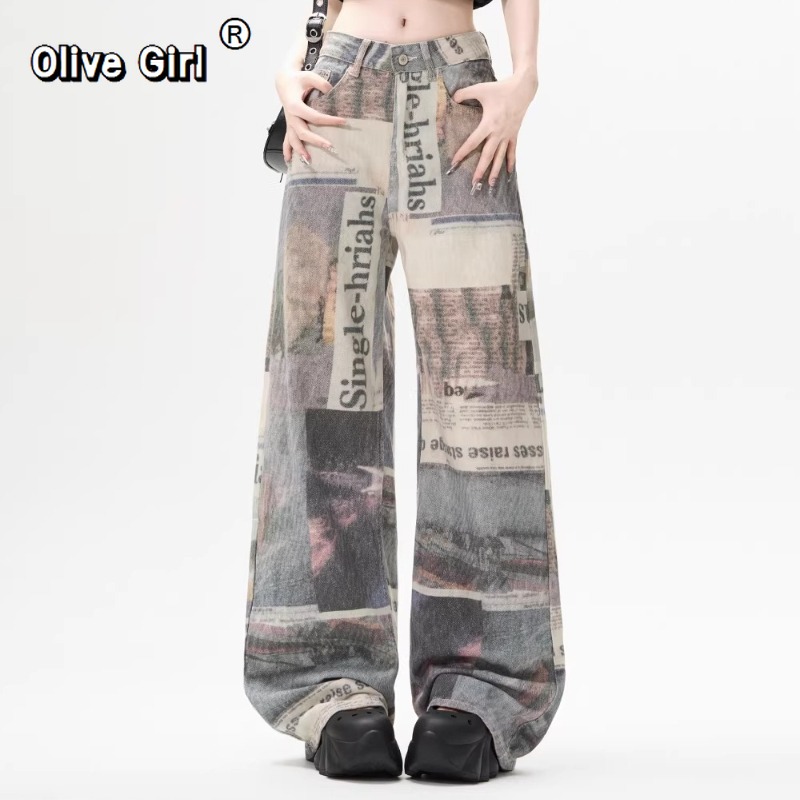 Olivegirl Women's Denim Pants  - Mom Jean High Rise 리뷰 및 가격