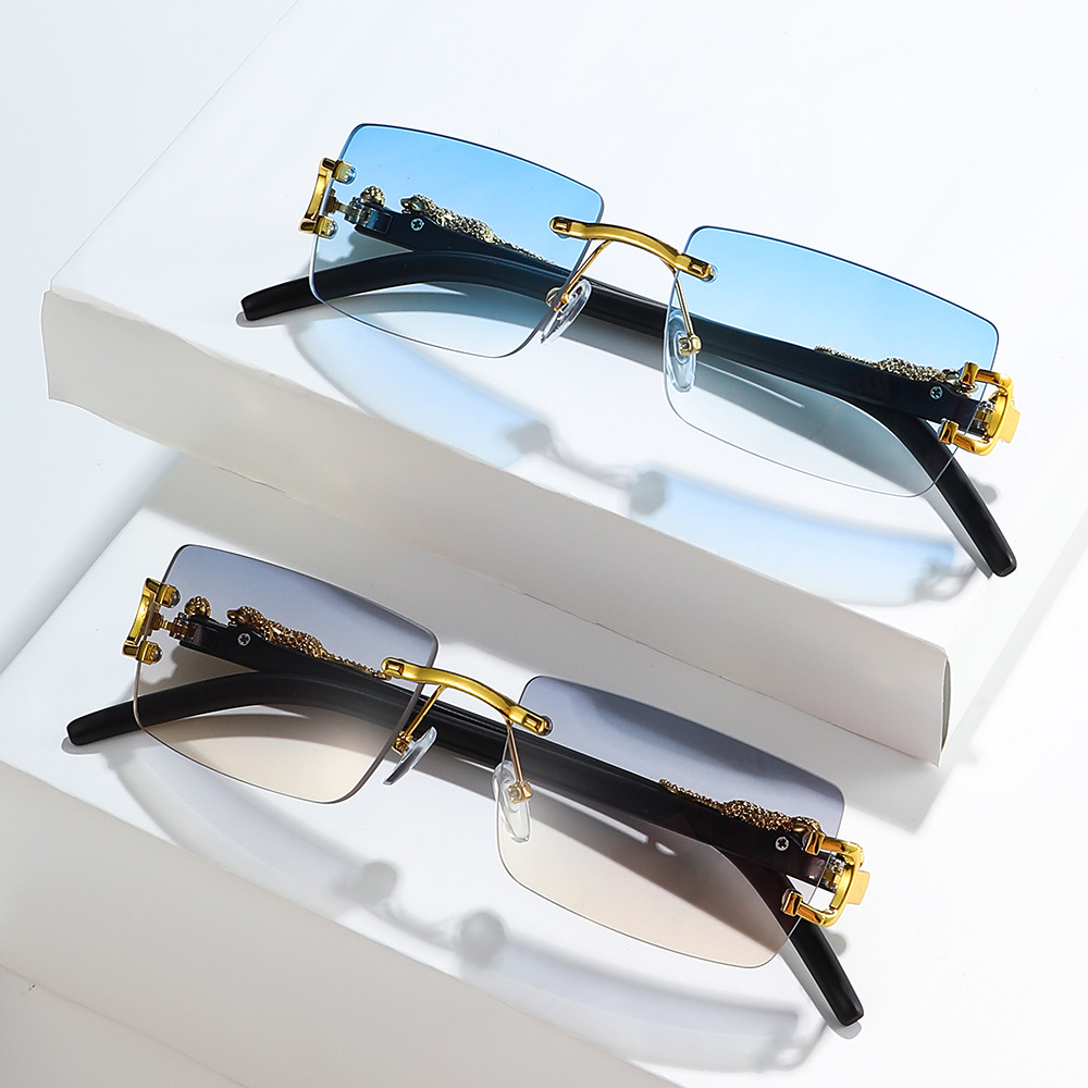 1PCS Fashion Vintage Rimless S - Vintage Fashion Brands 리뷰 및 가격