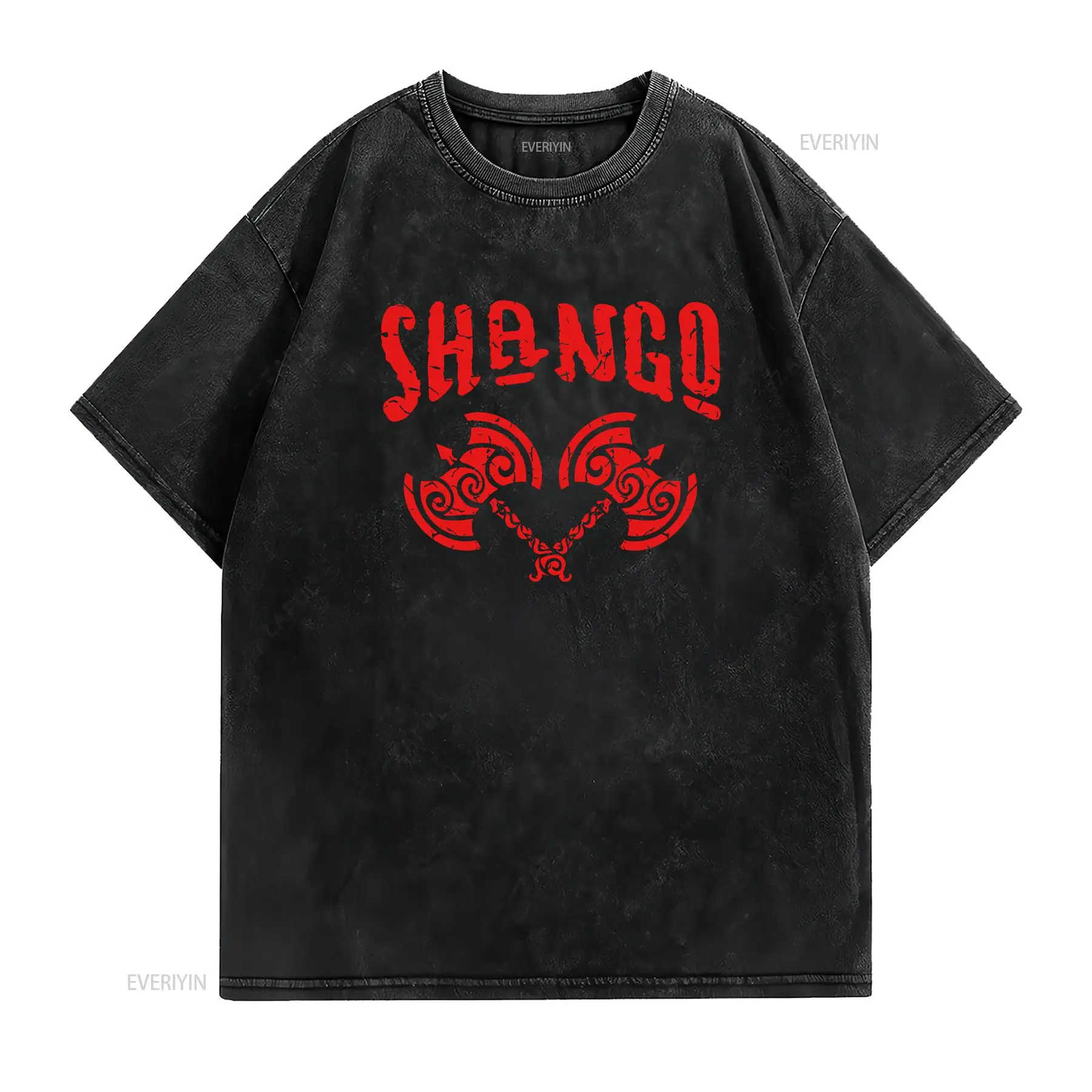 Shango T shirt Xango Orishas C - Vintage Yoruba Fashion 리뷰 및 가격