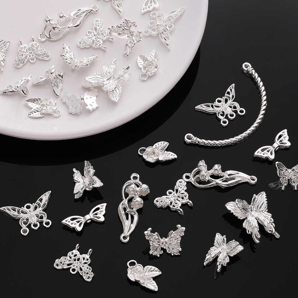 1-5pcs Beads Alloy Vintage Flo - Vintage Fashion Earrings 리뷰 및 가격