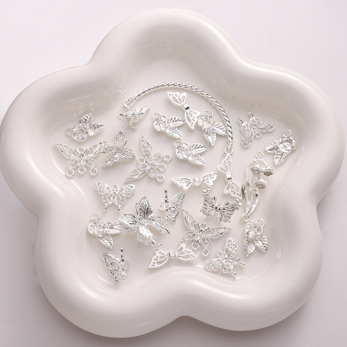 1-5pcs Beads Alloy Vintage Flo - Vintage Fashion Earrings 리뷰 및 가격