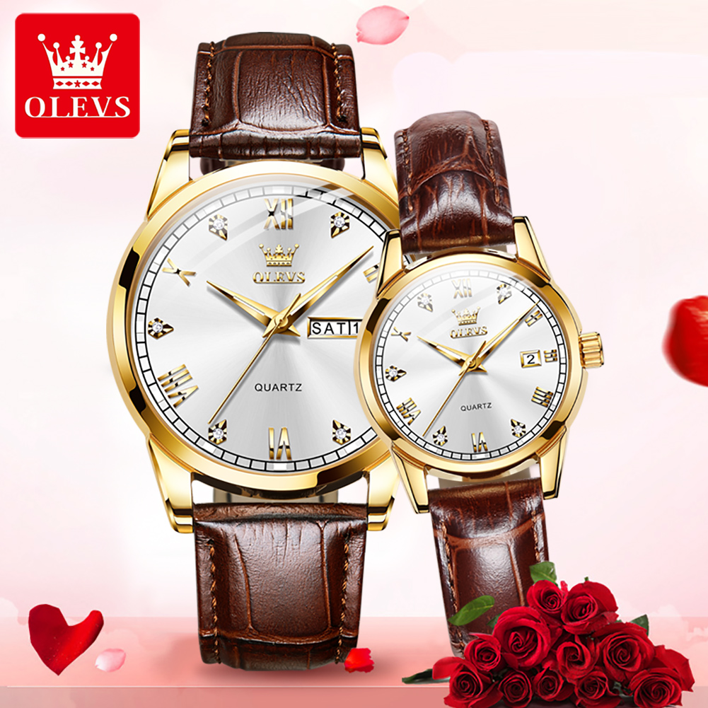 OLEVS Couple Watches Business  - Vintage Fashion Week 리뷰 및 가격