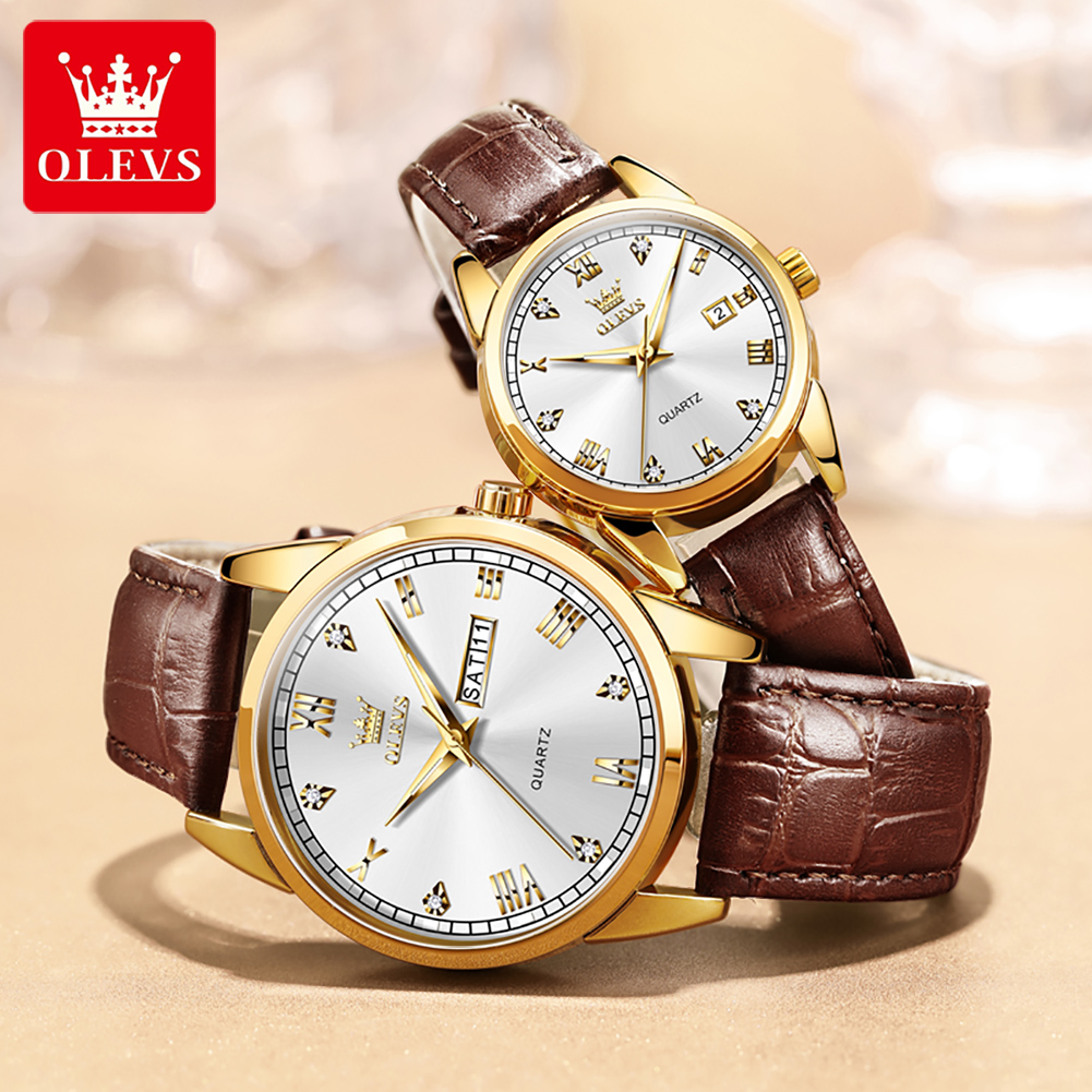 OLEVS Couple Watches Business  - Vintage Fashion Week 리뷰 및 가격