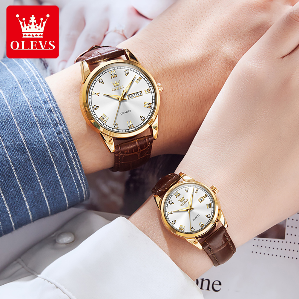 OLEVS Couple Watches Business  - Vintage Fashion Week 리뷰 및 가격
